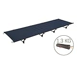 DESERT WALKER Camping cots, Outdoor Bed Ultra Lightweight Bed Portable cot Free Storage Bag Included,2.8 Pounds (Black)