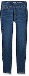 Amazon Essentials Women's Mid-Rise Stretch Pull-On