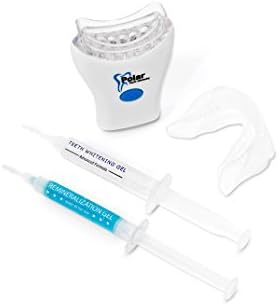 Polar Teeth Whitening's 7 LED Light Accelerator w/Attachable Mouth Tray for Faster Teeth Whitening Comes with Teeth Whitening Gel and Remineralization Gel