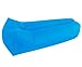 Sleeping Cloud Inflatable Lounger Bag Ripstop - Outdoor Hammock Portable Air Sofa Bag - Hangout Air Couch Sleeping Bag For Hiking Camping Picnics&Music Festivals (Sky Blue)