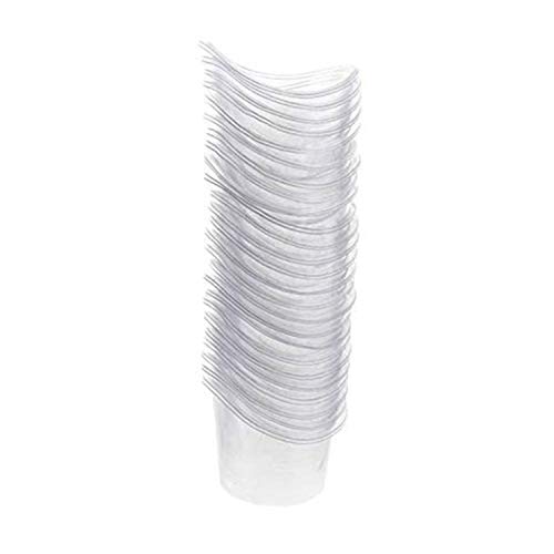 YouU Non Sterile Eye Wash Cups Portable Disposable Measuring Cup 5ml/8ml Eye Flush Cleaning Cups Vials for Storage or First Aid Kit Use (50 pcs/Plastic) - Thumbnail 3