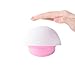 Touch Sensor Night Light for Baby MECO Mushroom Design Color Changing LED Nightlight Touch Sensitive Multicolor Bedside Tumbler Lamp for Kids Bedroom (Pink)