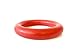 Nibble Pet Products Natural and Durable Rubber Dog Toy Ring for Aggressive Chewers and Tug of War and Fetch