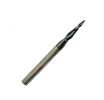 Balls Cutter Tapered Ball Nose End Mill - 0.5mm Radius 6mm Shank