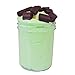 Mint Chocolate Chip Scented Slime 4 oz Thick Clay Butter Slime Handmade w/Foam Chunks & Activator Package Stress Relief Party Favor