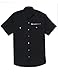 Coofandy Men's Casual Short-Sleeve Pocket Button Down Oxford Dress Shirt
