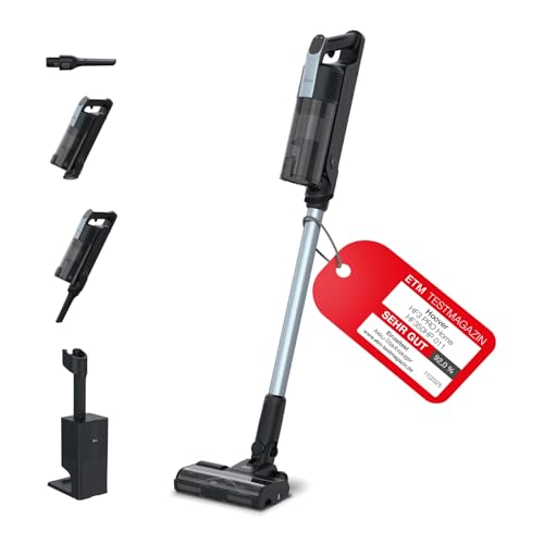 Hoover HF350HP Wireless Wireless HF3 Pro Home with 3 Litre Automatic Dust Emptying and Charging Station, Up to 60 Minutes Running Time, HEPA13 Filter, Anti-Twist, Double Edge Cleaning, Parking