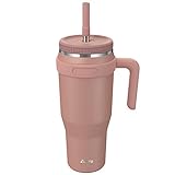 Zukro 50 oz Tumbler with Handle and Straw, Leak