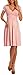 TINYHI Women's Knee Length Short Sleeve Jersey Skater Summer Dress