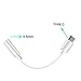 [New VERSION], Only Support for Motorola Moto z3 play, Moto z2 play, Moto z2 force edition, Moto z force droid, Type c to 3.5mm headphone jack adapter USB C Headphone Connector Audio Cable Extension