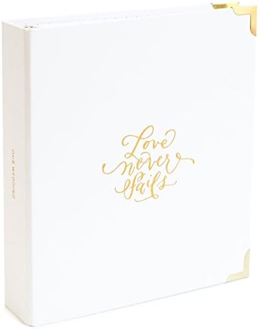 Wedding Day Planner and Organizer by Southern Weddings Magazine – Perfect Gift for Engaged Couples and Brides to Be – Luxurious Gold Foil Adorations – 10.5” x 11.5”