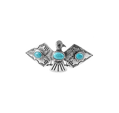 Kitsch Thunderbird Bun Pin, Silver, 0.1 Ounce