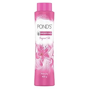 POND’S Dreamflower Fragrant Talcum Powder, Pink Lily, Pack Of 400 G