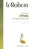 Le Robert Dictionnaire des Rimes et Assonances (Version Reliee) (Usuels - Flexi Bound) (French Editi by