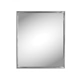 Silver Trim Wall Mirror 10 X 12 Inches
