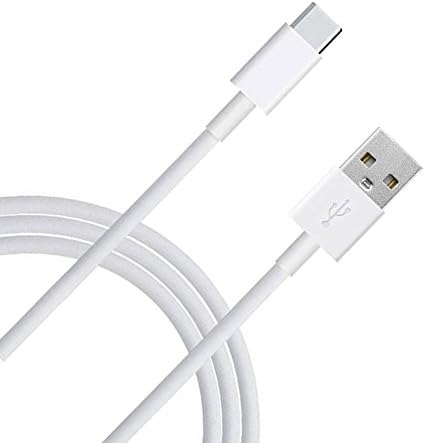 USB Type C Cable, White Fast Charging USB Type C [USB-C] to Type A [USB-A] Cord - 10 Feet (3 Meters)