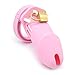 a-YUEYUE Soft Silicone Cage Device Belt with 5 Ring Lock and Keys for Male Mens, 3 Colors Optional