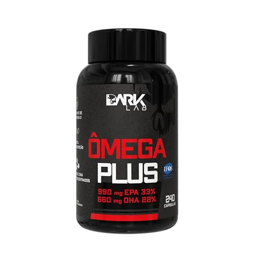 Ômega Plus, Dark Lab, 240 Cápsulas