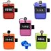 Bluecell Assorted Color Handheld Tally Counter 4 Digit Display for Lap/Sport/Coach/School/Event (Pack of 5)