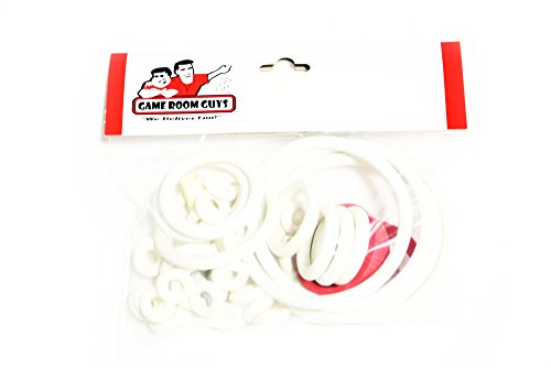 Game Room Guys Bally Evel Knievel Pinball White Rubber Ring Kit
