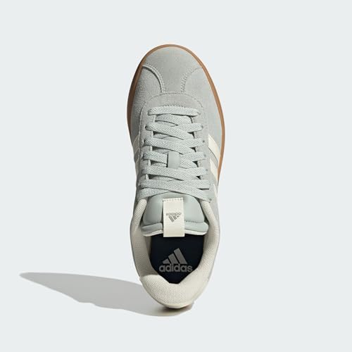 Damen VL Court 3.0 Shoes, Wonder Silver/Off White/Gum, 36 2/3 EU