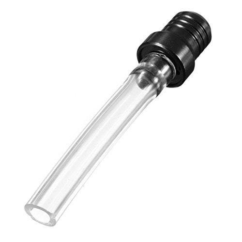 Pack of 5 Gas Fuel Tank Cap Valve Vent Breather Hose Tube For Motorcycle ATV Dirt Pit Bike (Black)