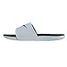 Nike Men's Kawa Adjustable Slide Sandals White/Black-White 10