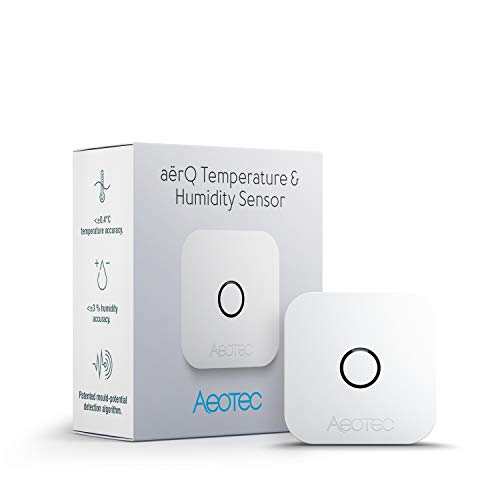 Aeotec Zwave aërQ Temperature Humidity Sensor with Dew Point, ZWave
