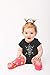 You Can Do This Dad - Funny Baby Essentials Bodysuit - Cute Baby Girl Clothes Newborn Boy Outfit (6 Months, Black)