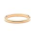 LOVE Beauties 1.5 MM Titanium Comfort Fit Wedding Band Ring Rose Gold Plated Classy Domed Ring(7)