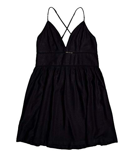 Roxy Women's New Silver Light Strappy Woven Dress
