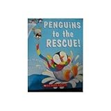 Front cover for the book Penguins to the Rescue by Tony Mitton