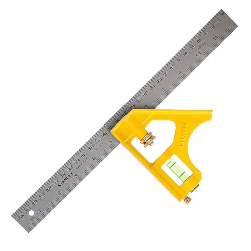 STANLEY 2-46-028 Combination Die Cast Square, 300mm/ 12