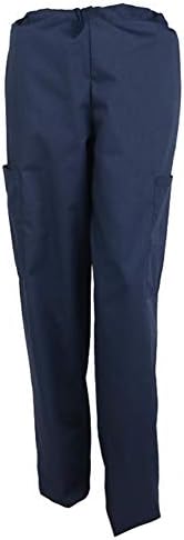 MEDICLE SCRUBS Scrub Pants for Women Men Medical Nurse Uniforms with Drawstring Front and Elastic Back (XXXS-6XL)