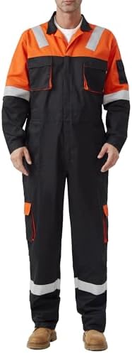 Amazon.com: iiniim Mens Long Sleeve Mechanic Uniforms Long Sleeve