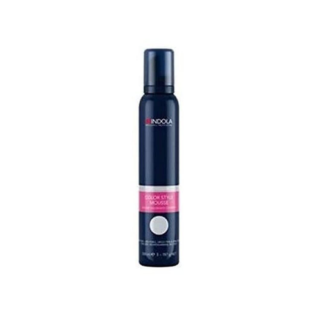 Indola Hair Colour Style Foam, Pearl Grey, 200 ml