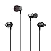 Earbuds Earphones Headphones, Earfly Magnetic Wired Earphones, In-Ear Headphones, Earbuds with Mic, Stereo Headsets, 3.5mm Jack for iPhone 6 6s Plus iPad Note Android Phone Tablet Computer PC (Black)