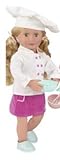 Our Generation 18" Deluxe Poseable Doll with Book: Jenny and "The Sweet Shoppe Mystery"