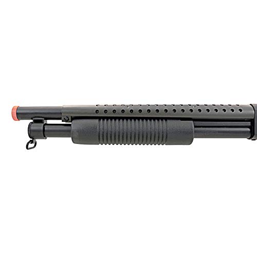 m58b airsoft pump action shotgun rifle 400 fps police(Airsoft Gun