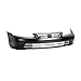 MBI AUTO - Primered, Front Bumper Cover for 2001 2002 Honda Accord Sedan, HO1000196
