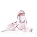 Girls Pink Ballet Dance Shoes Split Sole with Satin Ballet Slippers Flats Gymnastics Shoes BA01(Toddler/Little Kid/Big Kid)