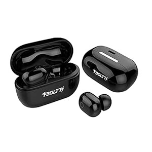 Fire-Boltt Buds BE1400 Truly Wireless Bluetooth in Ear Earbuds with Mic (Black)