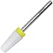 Pana Professional USA Ceramic White TAPERED Barrel Bit Nail Drill (Grit: EXTRA FINE - XF) 3/32