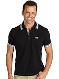 Hugo Boss Men's Modern Fit Paddy Polo Shirt 50198254 Small Black