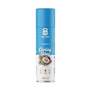 Cheat Meal Cooking Spray – 1 stuk x 250 ml – Geschikt voor het keto-dieet – Dieetoliespray (Pure Coconut Oil)