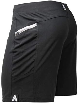 black and white gym shorts