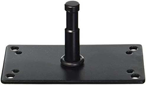 GTX Grip Wall plate with 5/8 inch stud, Black