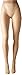 CK Women's Seamless Sheer Pantyhose, Buff, Size D