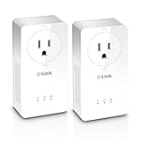 D-Link Powerline 2000 Mbps, 1 Gigabit Port with Pass-Through (DHP-P701AV)