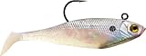 Storm WildEye Swim Shad 02 (Pearl, Size- 2), Outdoor Stuffs